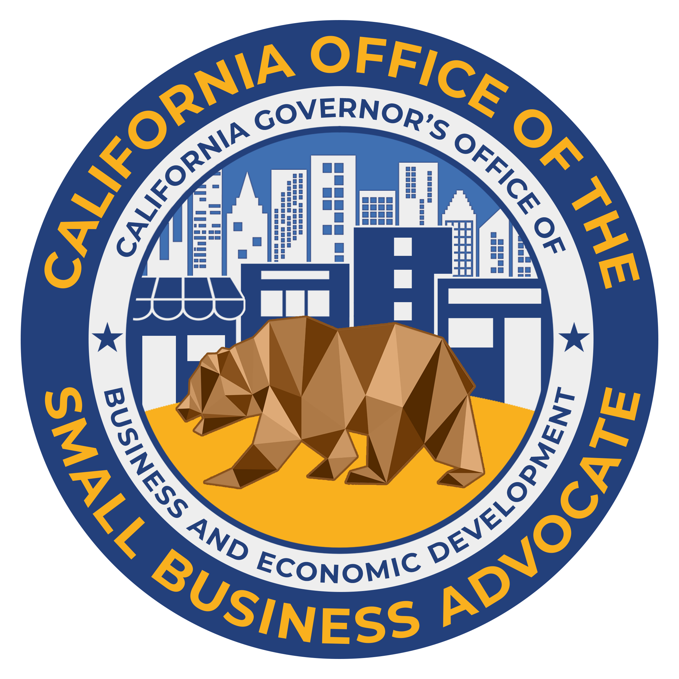 Logo for California Office of the Small Business Advocate